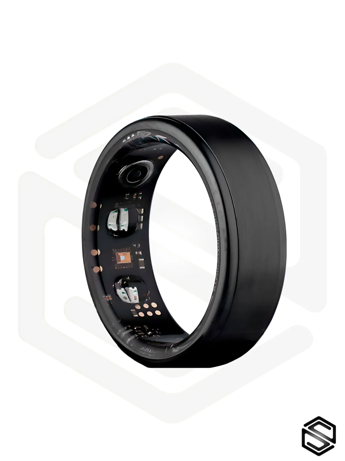 Умное кольцо с продвинутыми датчиками HerzRing Orion Soft - Touch  черный