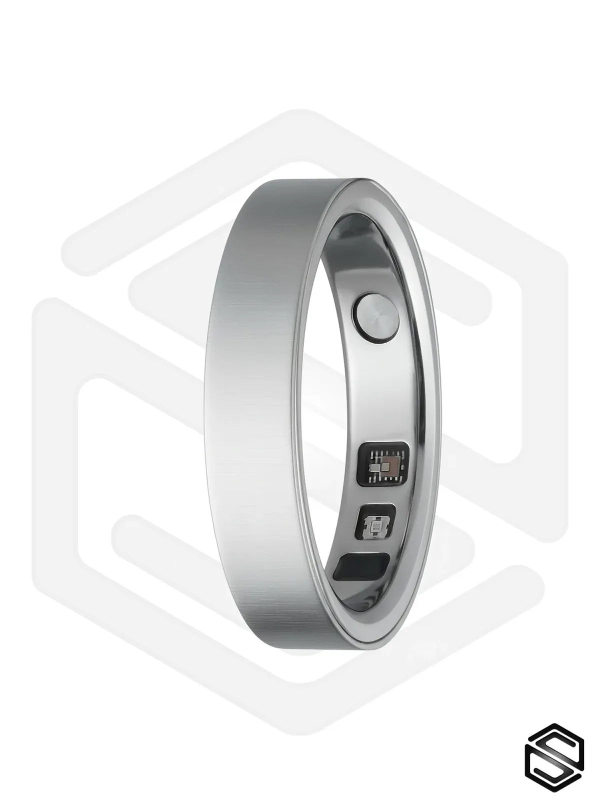 Тонкое умное кольцо с Вибрацией, Уведомлениями & Чувствами HerzRing Sense SX