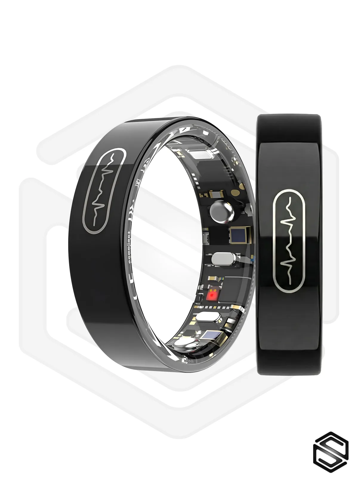Умное кольцо HerzRing Stazis ECG+, Давление, Температура, ЭКГ