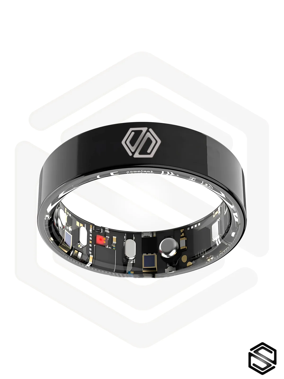 Умное кольцо HerzRing Stazis ECG+, Давление, Температура, ЭКГ
