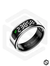 Умное кольцо с экраном и взмахами HerzRing Vision RQ серебро