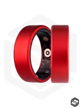 Умное кольцо с акцентом на сон HerzRing Classic SH ярко красный (red) 