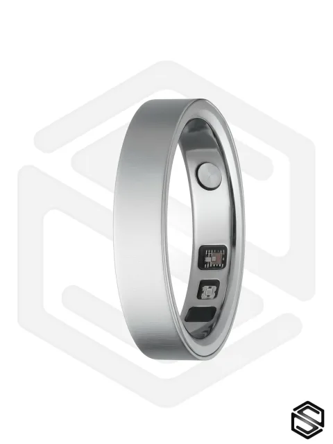 Тонкое умное кольцо с Вибрацией, Уведомлениями & Чувствами HerzRing Sense SX
