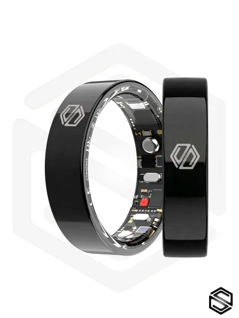Умное кольцо HerzRing Stazis ECG+, Давление, Температура, ЭКГ