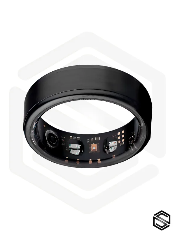 Умное кольцо с продвинутыми датчиками HerzRing Orion Soft - Touch  черный