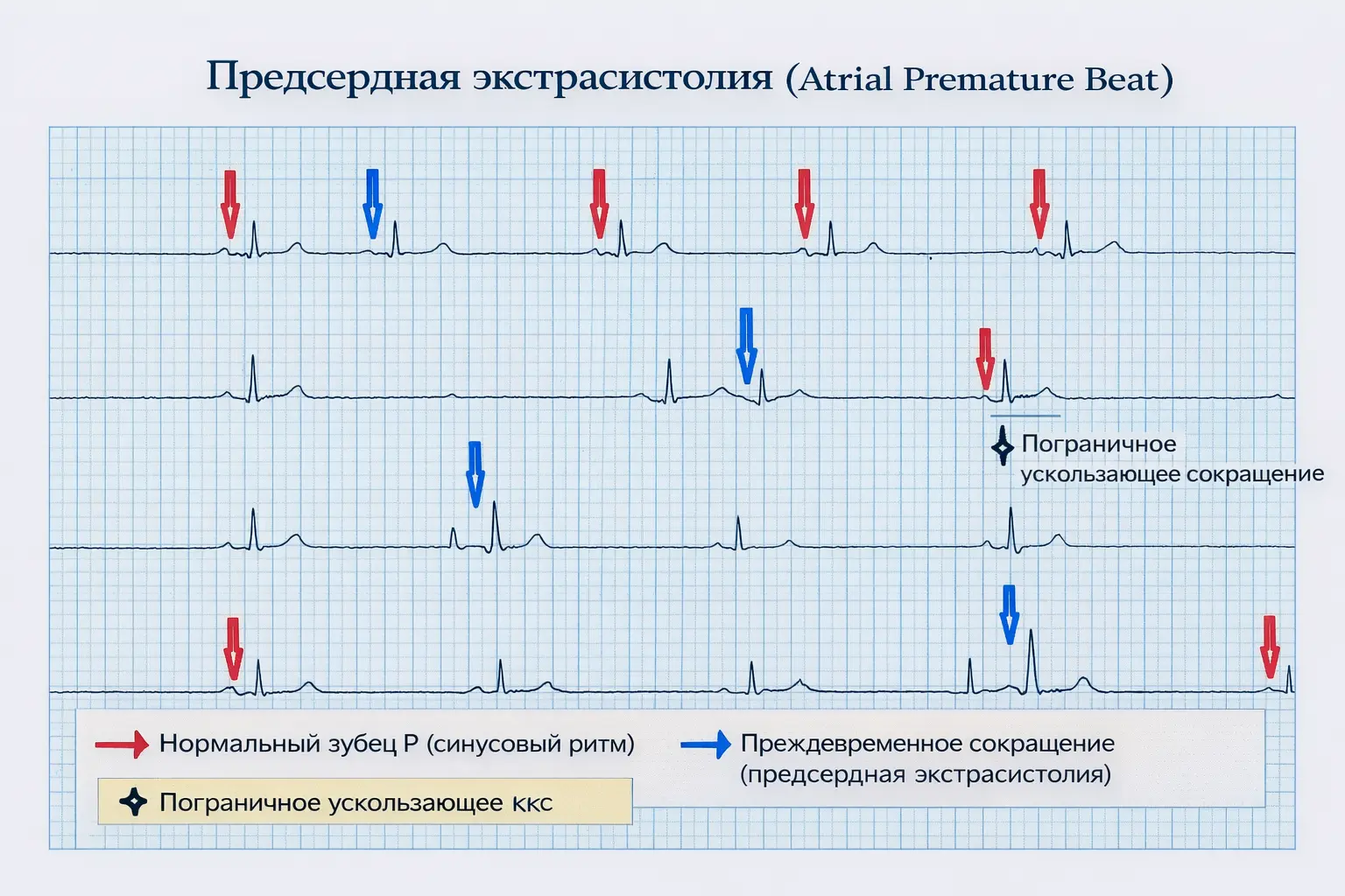 Предсердная экстрасистолия