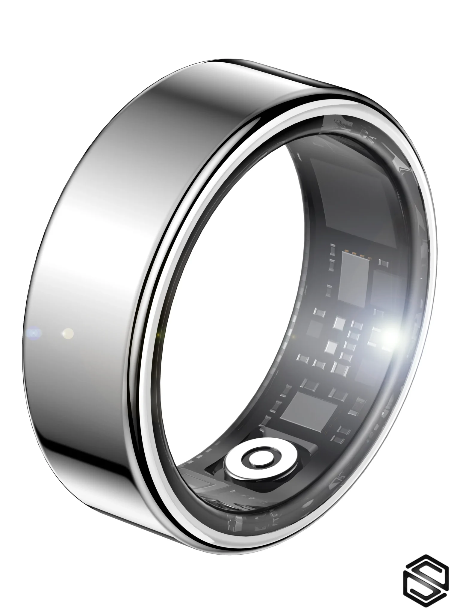 Умное кольцо с уведомлениями HerzRing Lumen RW серебро