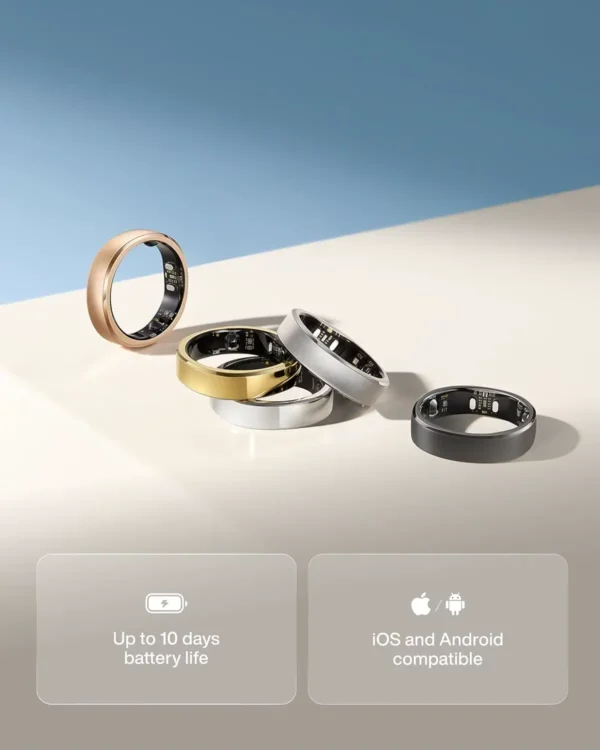 Умное кольцо RingConn Gen 3 - Future Silver